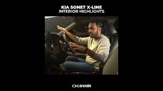 What's new inside the Kia Sonet X Line? | CarWale #shorts