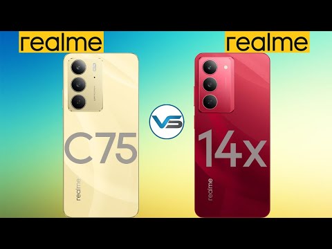 Realme C75 VS Realme 14X | Realme 14X VS Realme C75