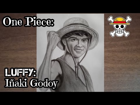 ONE PIECE: Drawing Iñaki Godoy as LUFFY | jesar art