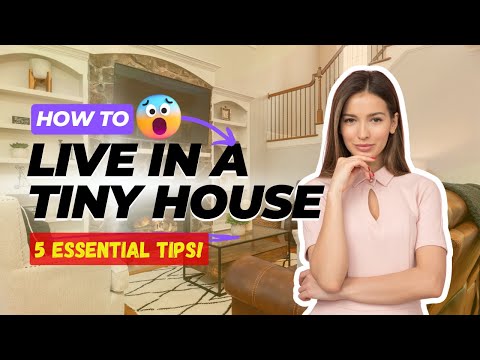 How to Live in a Tiny House: 5 Essential Tips! _Tiny Living Life TIPS#1