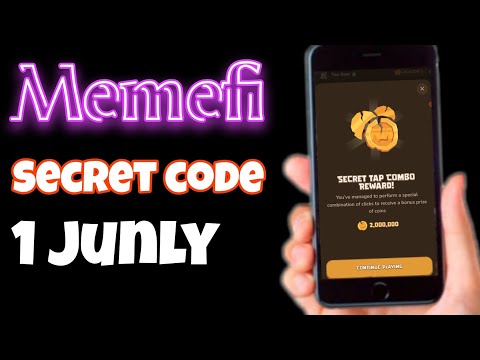 Memefi secret Reward Combo Today 01/07/2024| Memefi 2,000,000 Coins Code