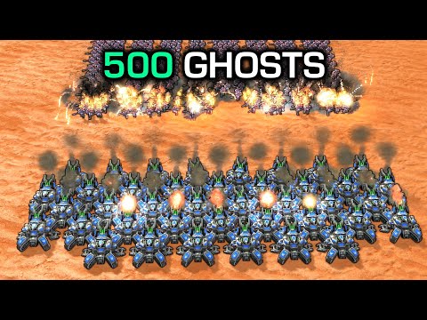 Will 500 Ghosts destroy 40 Siege Tanks?