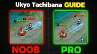 Ukyo Tachibana Pro Advanced GUIDE and TRICKS | in-depth Guide | Honor of Kings