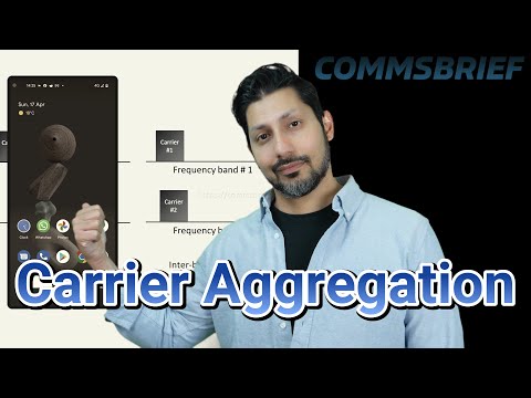 Carrier Aggregation CA In 4G LTE Networks