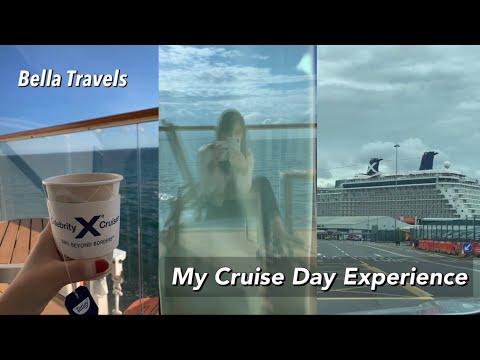 My first time cruising with Celebrity Cruises 🚢 day 1 on the “Celebrity Silhouette” ship