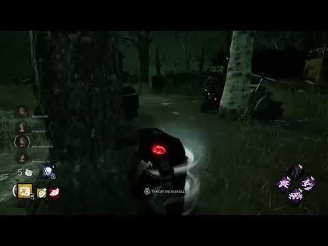 Hitting Wesker with a snowball DBD/Dead by daylight