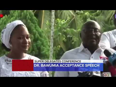 Dr Bawumia delivers his acceptance speech at NPP SUPER DELEGATES CONFERENCE 2023.