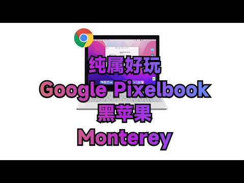 Google Pixelbook i7-7Y75 HACKINTOSH EFI OC 0.9.1 Monterey 12.6.5