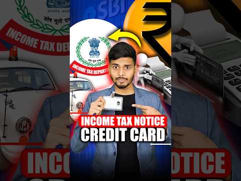 Income Tax Notice 🚨Credit Card #shorts