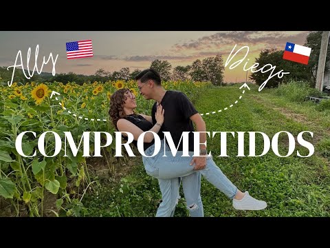 Nos comprometimos para Casarnos! 🇨🇱💍🇺🇸, We got engaged to get married!  Diego&Ally