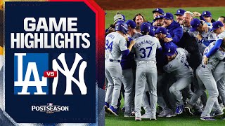 Dodgers vs. Yankees World Series Game 5 Highlights (10/30/24) | MLB Highlights