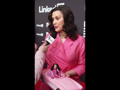 Governor Gretchen Whitmer on the Red Carpet at the 28th Annual Webby Awards #webbys