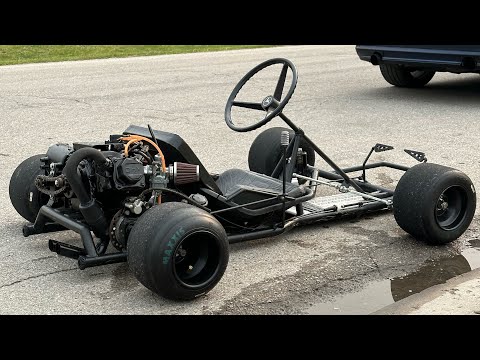 I put a 5 Speed Transmission on my Go Kart and This Happened…