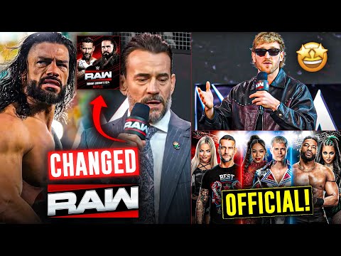 Roman Reigns NOT MAIN EVENTING Raw Netflix! CM Punk Vs Seth Rollins | Logan Paul, AJ Lee | WWE News