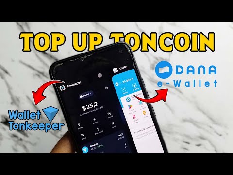 Cara Deposit Tonkeeper Pakai Dana | BKD tutorials Top UP TONcoin ke Tonkeeper Wallet