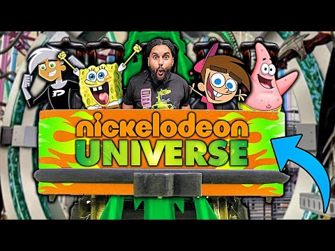 We Rode EVERY Ride at Nickelodeon Universe Mall of America!