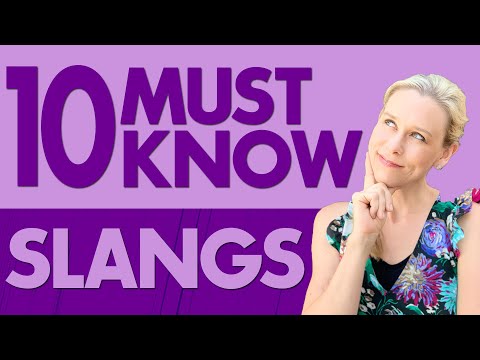 10 MUST KNOW American Slangs | Common American Slangs | Learn Advanced English