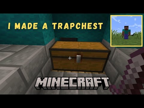 I made a TRAPCHEST | Minecraft | Neon Nights Gamer