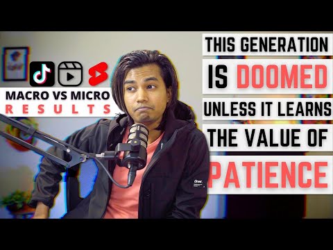 Micro Vs Macro Results | Importance of Patience