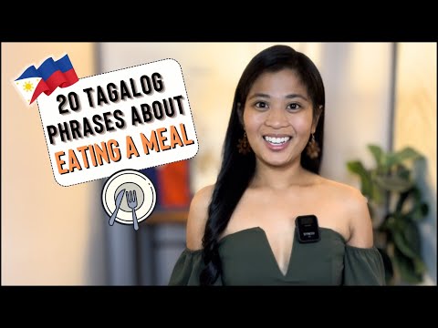 20 Tagalog Phrases: Eating A Meal