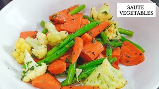 How to Make Sauteed Vegetables | Yummy , Healthy Sauteed Vegetables