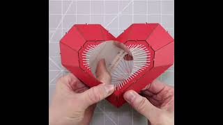 Crafting Love in 30s: String Art Heart Kit #geocraftstudios #diycrafts  #craftingmagic