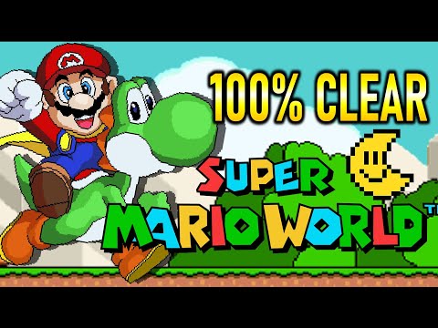 (SNES) Super Mario World - Full Walkthrough!