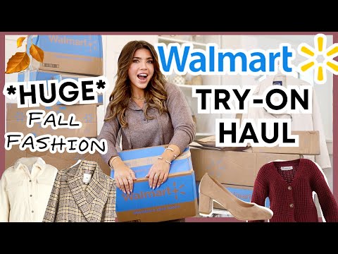 *HUGE* WALMART FALL HAUL 2024 🍂 New Arrivals Unboxing Haul 25+ AMAZING fashion finds!! #walmarthaul