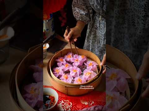 Crystal Flower #dumplings #lunarnewyear #cny2025