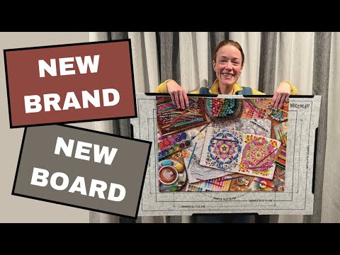 NEW BRAND! NEW BOARD! Coloring Days by Buffalo Games & Miceplay's Tilting Board #puzzle #gifted