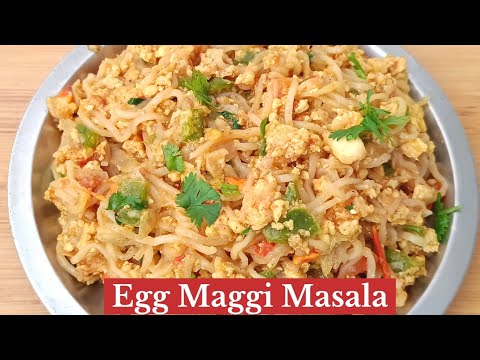 ஒரு முறை இப்படி செஞ்சு பாருங்க | Egg Maggi Masala Recipe in Tamil | Muttai Maggi | How to Make Maggi