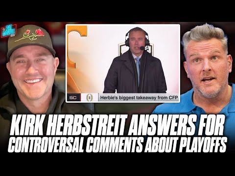 Kirk Herbstriet Addresses "Controversial" Comments On The College Football Playoff Committee