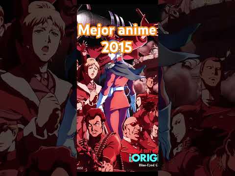 Mejor anime año 2015 Mobile Suit Gundam: The Origin