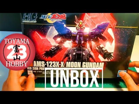 HG Moon Gundam UNBOX! The BEST High Grade Gundam! - AMS-123X-X