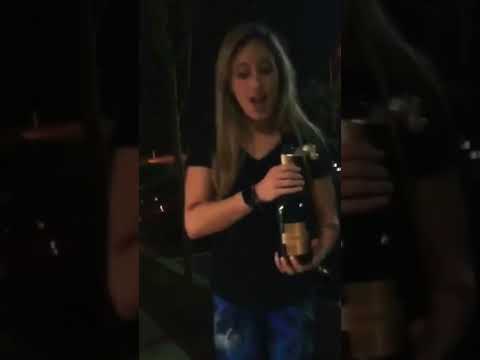 Why you should never drink out of the bottle! #drink #champagne #shorts  #celebration #fail #reels