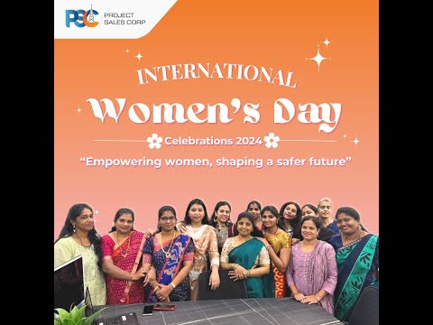 International Women's Day - Celebrations 2024 By PSC