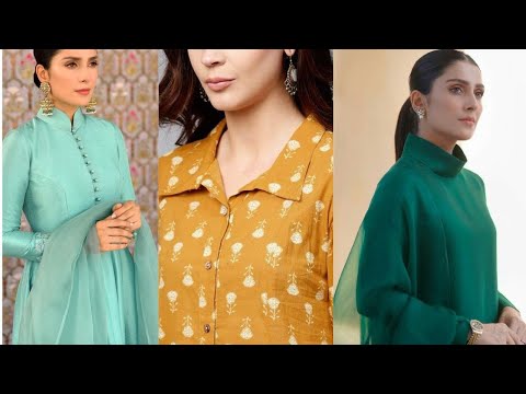 Latest and Stylish Collar Neck Designs for Kurti and Kameez