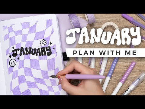 PLAN WITH ME | January 2023 Bullet Journal Setup