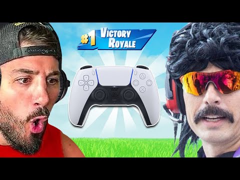 Making Dr Disrespect play on controller! (OG Fortnite)