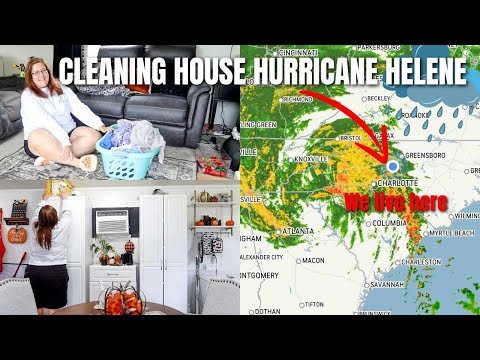 HOME RESET DURING HURRICANE HELENE | FALL CLEANING MOTIVATION | KIMI COPE