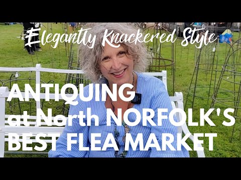 Antiquing and Flea Market Tour | Antique Haul from Norfolk #vlog