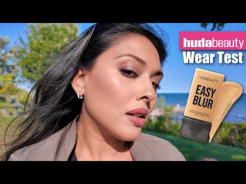 Huda Beauty Easy Blur Foundation Review & Wear Test | Anne Soul