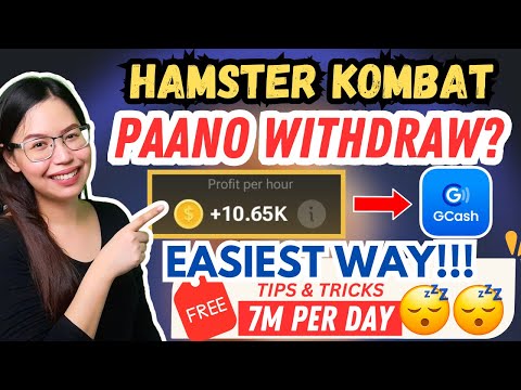 HAMSTER KOMBAT PAANO MAG WITHDRAW SA GCASH | HOW TO WITHDRAW MONEY FROM HAMSTER KOMBAT | FULL GUIDE