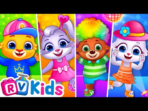 Hands In The Air Song RV AppStudios | Dance Song for Babies & Toddlers | Lucas & Friends Rhymes