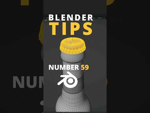 Blender Tip 59 Select with one click ✔️ #blender #blender3d #blendertutorial #tutorial