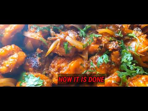 CHILLI GARLIC PRAWNS 🍤||MYSORESTYLE||SOUTH INDIAN