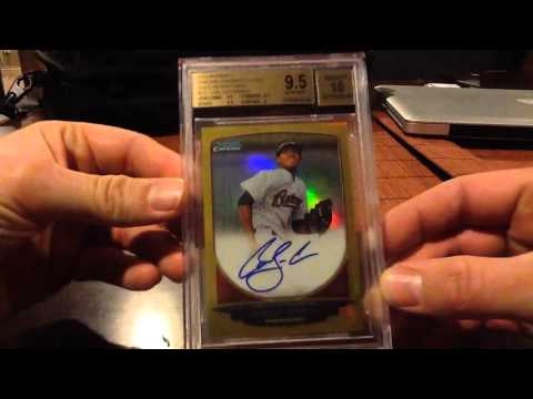 Cards & Stories: Carlos Correa BC 2013 Gold Auto