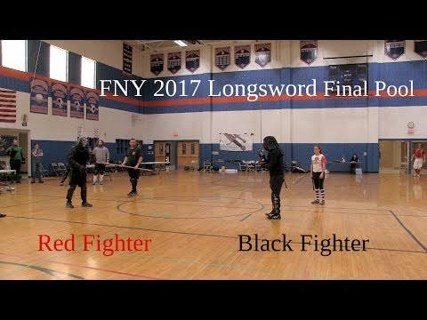 Fechtschule New York 2017 Longsword Final Pool