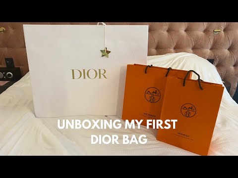 Bought my first Dior bag in Paris | Unboxing Dior and Hermes classics