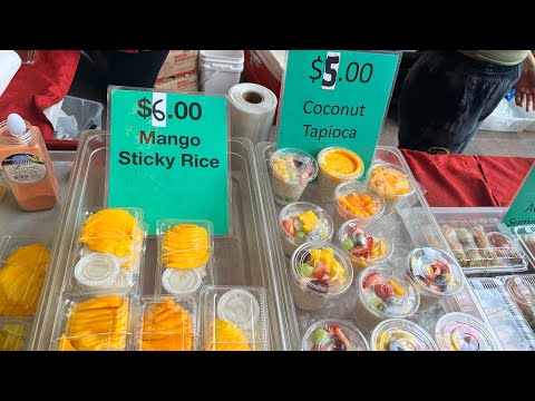 Waikiki Farmers Market: A Place to Visit for Fresh Fruits, Sticky Rice with Ripe Mangoes, and More